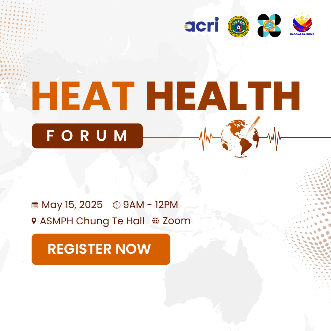 Image for Heat Health Forum 2025: Strengthening Our Response to a Warming Philippines